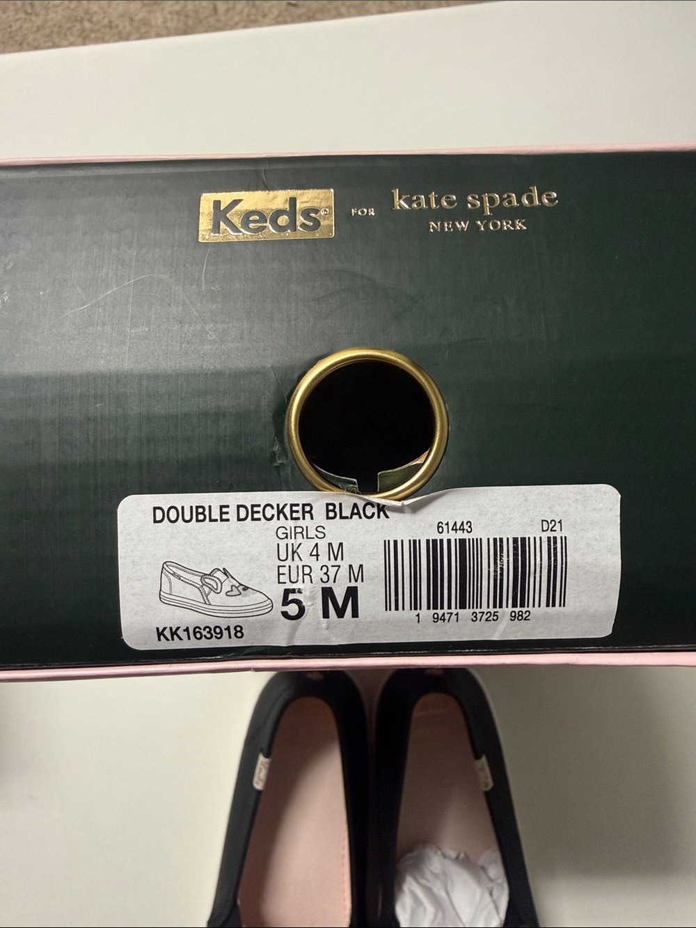 Kate Spade Double Decker Sneaker - Size :5M - Picture 3 of 3